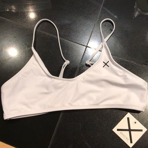 BRAND NEW Boutine LA Venice Swim Top WHITE